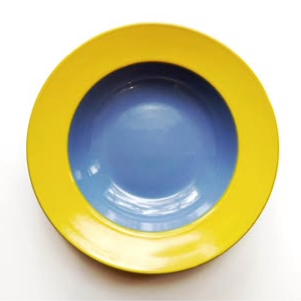 One Lindt Stymeist “Colorways” soup / salad bowl, vintage stoneware dinnerware